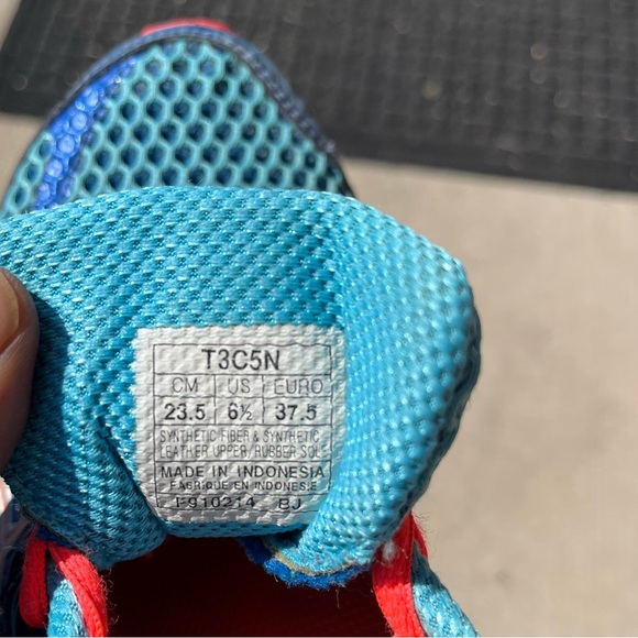 Asics Gel Cumulus 15 Women's Size US 6.5 Shoes Blue Pink Turquoise - Picture 8 of 8